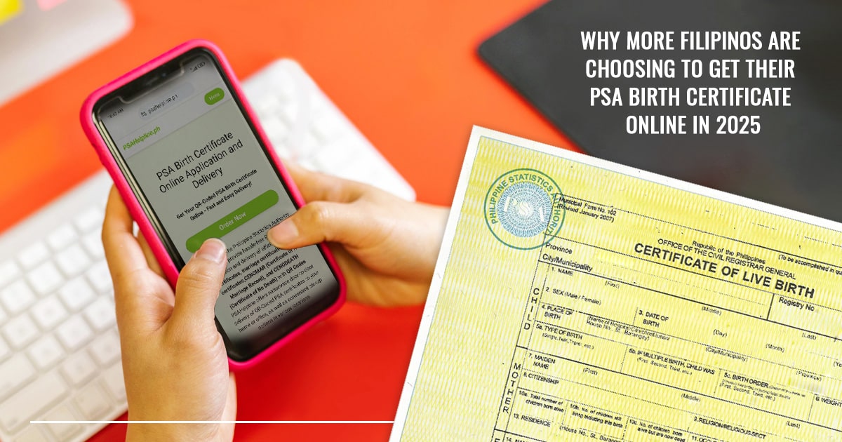 PSA birth certificate online in 2025: Easy application and delivery